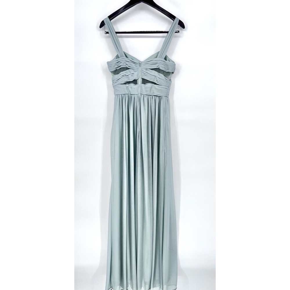 BIRDY GREY NWOT ELSYE DRESS, MESH SAGE, XS BRIDESMAID‎ PROM ELEGANT LONG - Picture 12 of 16
